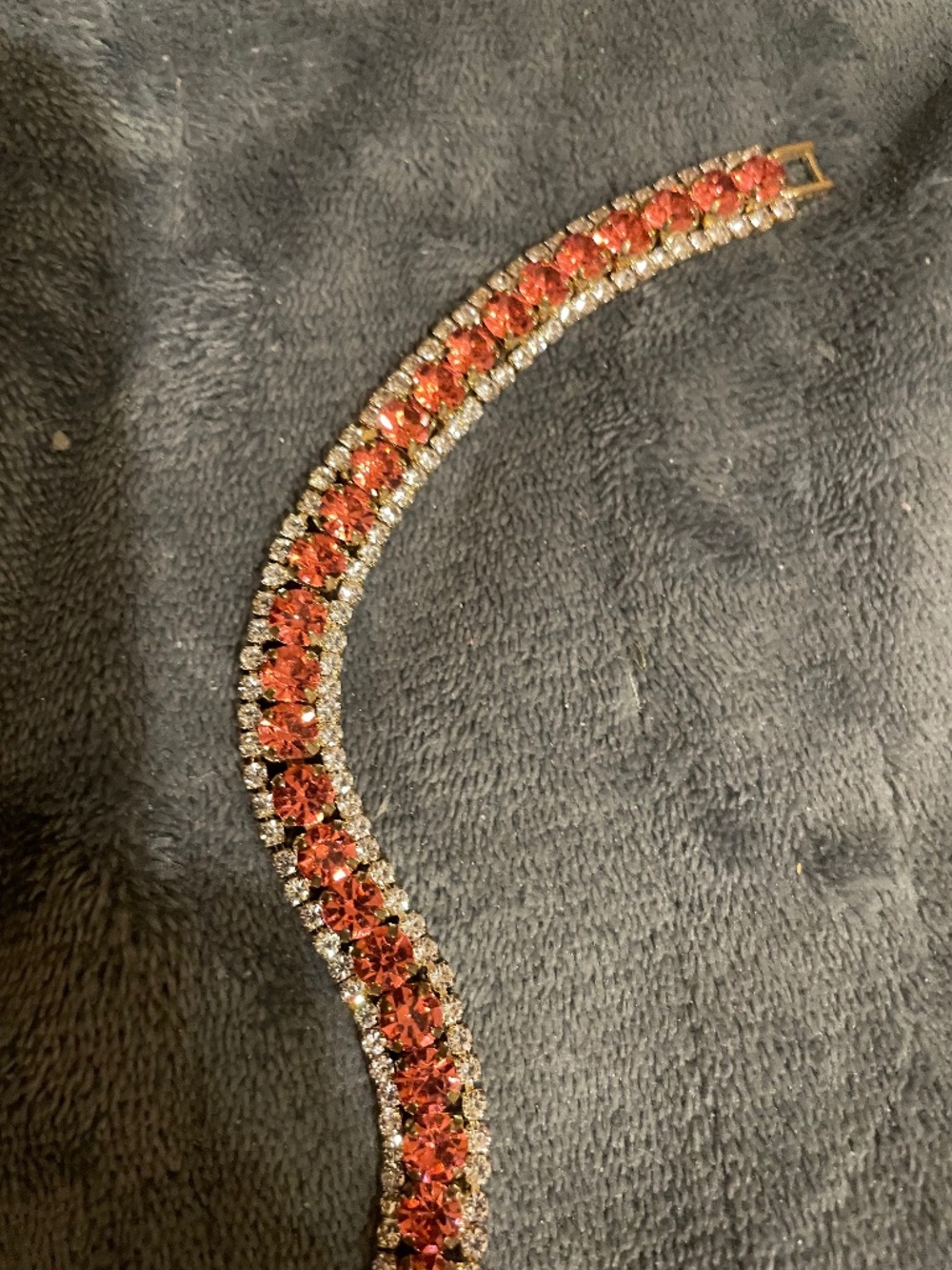 pink cz bracelet